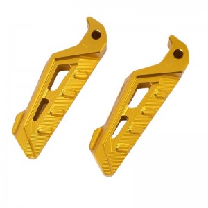 CNC модифицирани части мотоциклет заден крак заден крак въртя педал Големи аксесоари за мотоциклетисти Обработка на части за обработка